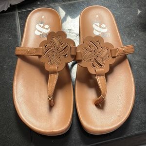 Brown sandals
